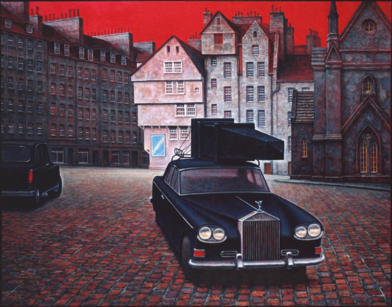 Cars Oil Paintings by Andreas M. Wiese