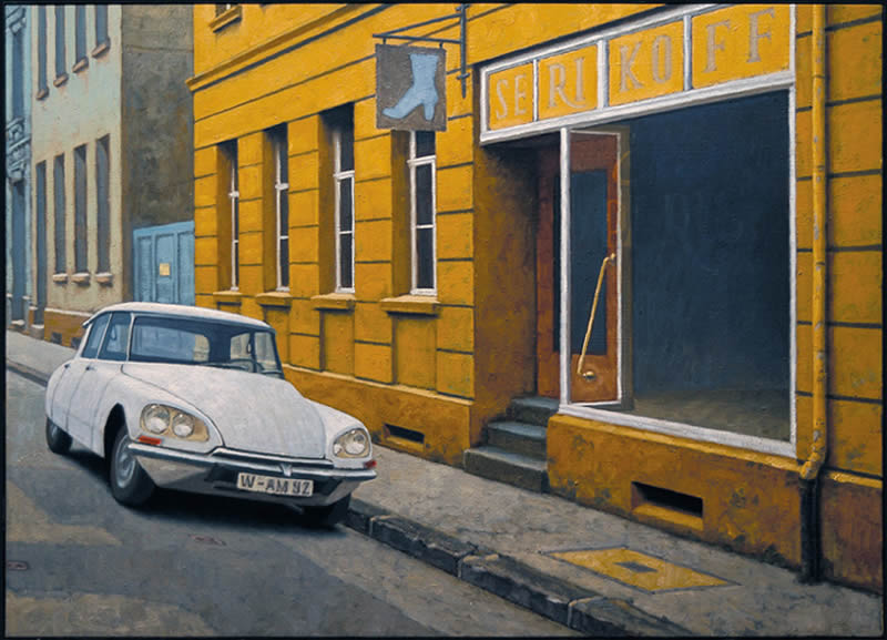 Cars Oil Paintings by Andreas M. Wiese