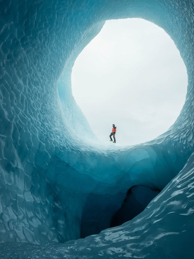 Glacial Cathedral Iceland by Jan Erik Waider