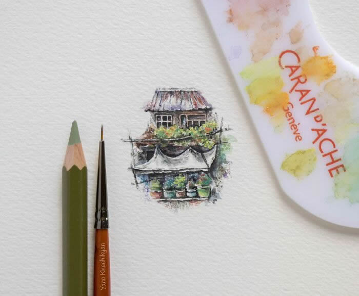 Miniature Paintings by Yana Khachikyan