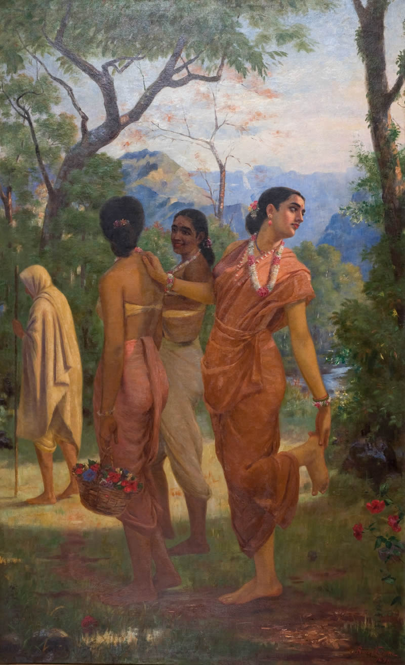 Famous Paintings by Raja Ravi Varma