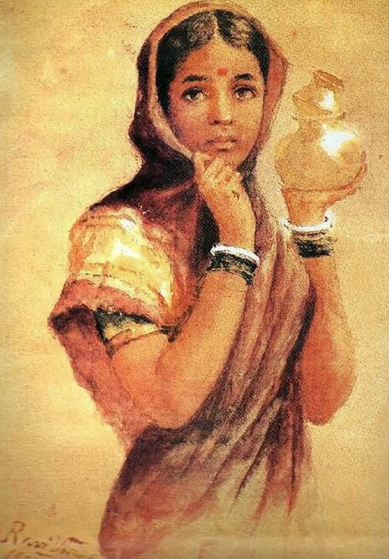 Famous Paintings by Raja Ravi Varma