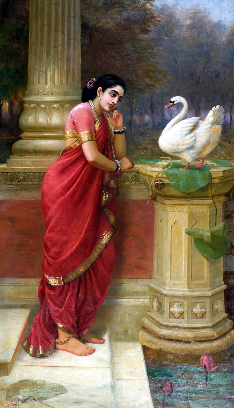 Famous Paintings by Raja Ravi Varma