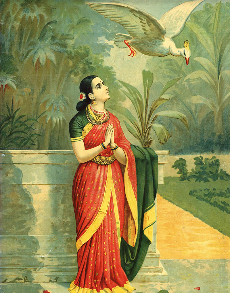 Famous Paintings by Raja Ravi Varma