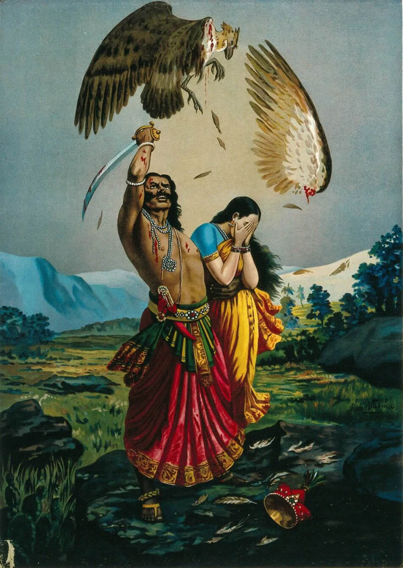 Famous Paintings by Raja Ravi Varma