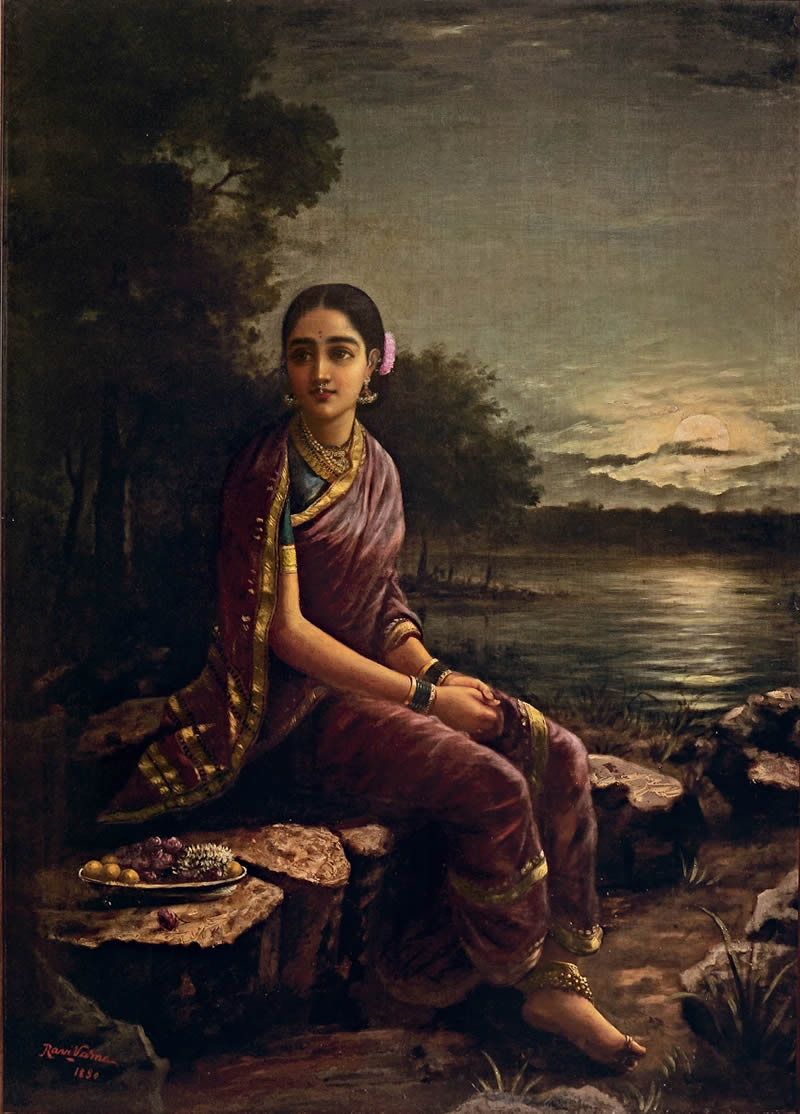 Famous Paintings by Raja Ravi Varma