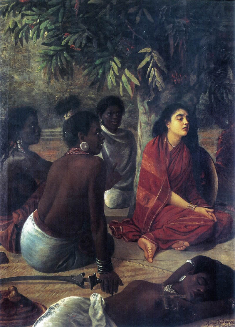 Famous Paintings by Raja Ravi Varma