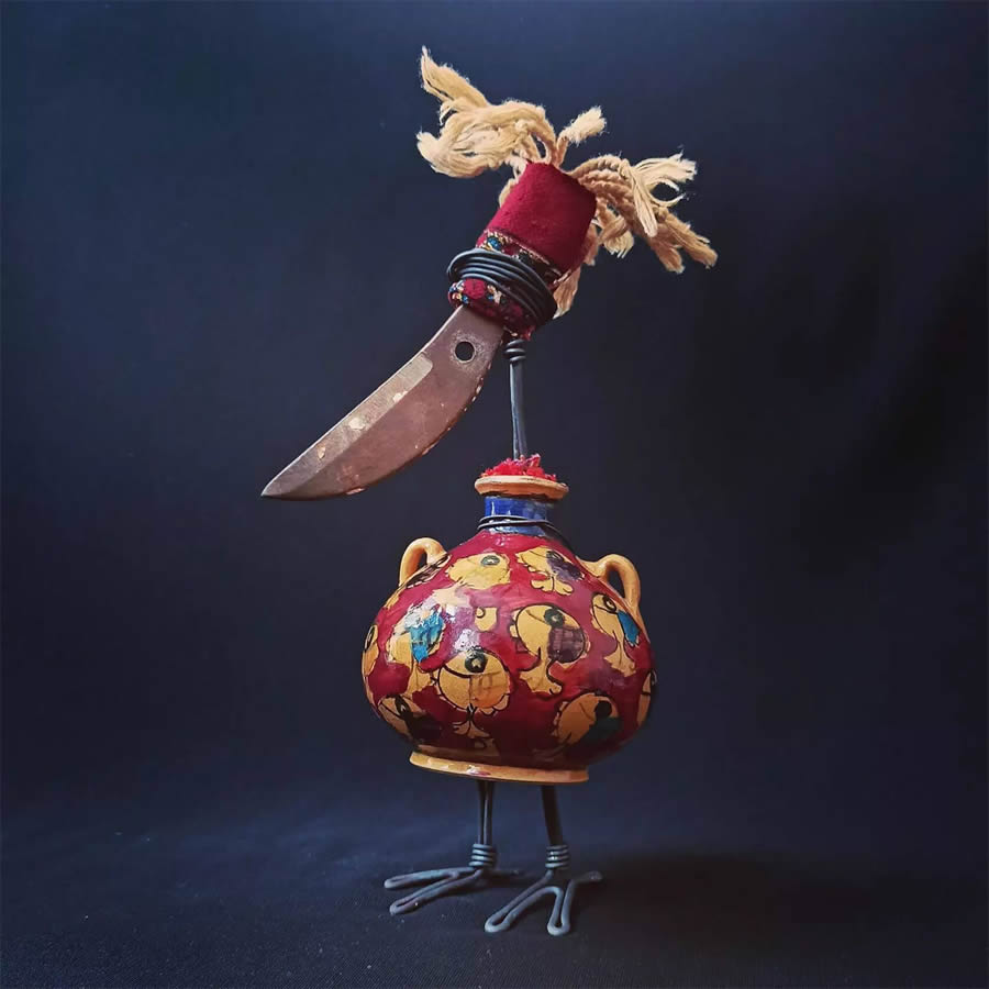 Whimsical Animal Sculptures by Mohsen Heydari Yeganeh