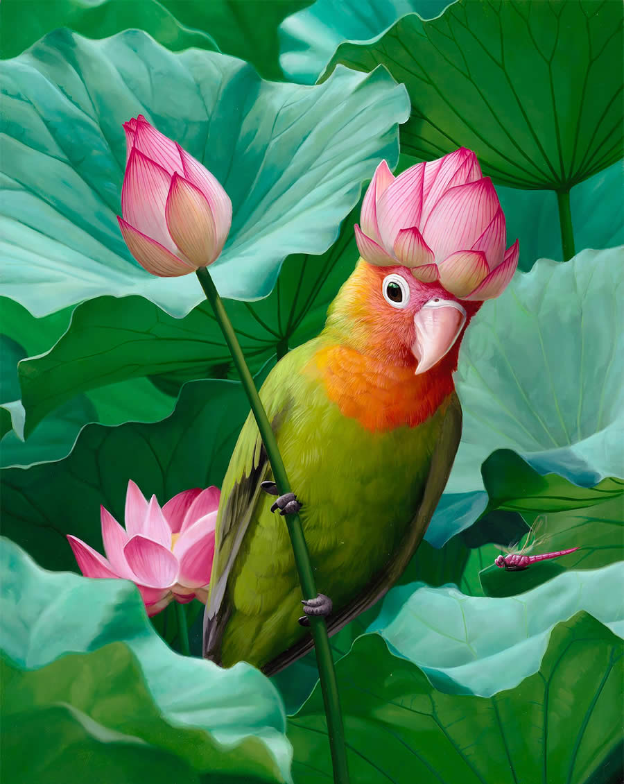 Wildlife and Nature in Mesmerizing Art by Jon Ching